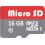 microSD (SDHC) Card 16GB Class 10