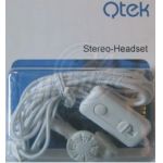 Abbildung zeigt Original SDA Music Stereo-Headset mit Volume Control silver