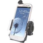 Abbildung zeigt Galaxy S4 LTE+ (GT-i9506)  Haicom Fahrradhalterung