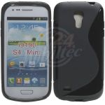 Abbildung zeigt Galaxy S4 mini (GT-i9195) Schutzhülle „Skin-Case“ S-Curve Black