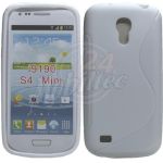 Abbildung zeigt Galaxy S4 mini (GT-i9195) Schutzhülle „Skin-Case“ S-Curve White