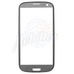 Abbildung zeigt Galaxy S3 (GT-i9300) Displayglas (Frontglas) grau