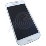 Abbildung zeigt Original Galaxy S4 mini Value Edition (GT-i9195i) Frontschale mit Display und Touchscreen weiß