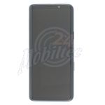 Abbildung zeigt Original Galaxy S9 (SM-G960F) Frontschale mit Display + Touchscreen coral blue