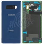 Abbildung zeigt Original Galaxy Note 8 DuoS (SM-N950FD) Rückschale Akkudeckel blau mit Kameraglas