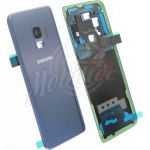Abbildung zeigt Original Galaxy S9 (SM-G960F) Rückschale Akkudeckel blau mit Kameraglas