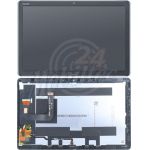 Abbildung zeigt Original Mediapad M5 Lite Display und Touchscreen mit Rahmen + Homebutton