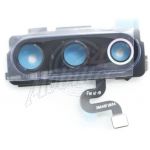 Abbildung zeigt Original Mi9 Kameraglas Kamerascheibe mit Rahmen blau