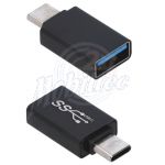 Abbildung zeigt Xperia XZ3 Adapter USB-A auf USB Type C 3.1