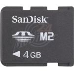 Abbildung zeigt M2 Memory Stick Micro 4GB